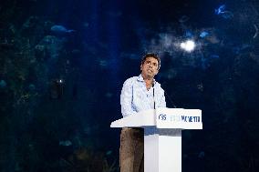 Alberto Nunez Feijoo Presiding Electoral Campaign Rally - Valencia