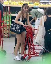 Emily Ratajkowski Grocery Shopping in New York