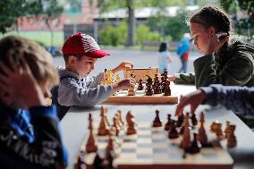 (SP)RUSSIA-MOSCOW-INTERNATIONAL CHESS DAY