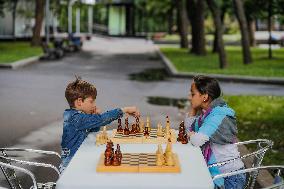 (SP)RUSSIA-MOSCOW-INTERNATIONAL CHESS DAY