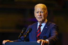 Biden Delivers Remarks On His Economic Agenda - Philadelphia