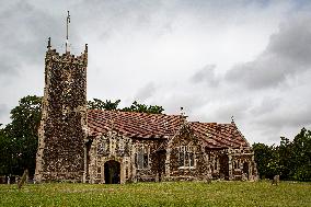 Church of St Magadelene In Norfolk, UK