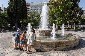 Heatwave In Greece