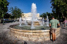 Heatwave In Greece