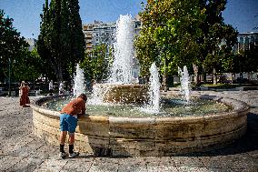 Heatwave In Greece