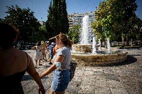 Heatwave In Greece