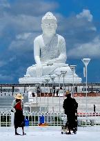 Giant Buddha statue in Naypyidaw
