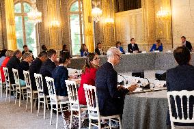 1st Cabinet Meeting After Government’s Reshuffle - Paris