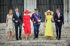 National Day Te Deum Mass - Brussels