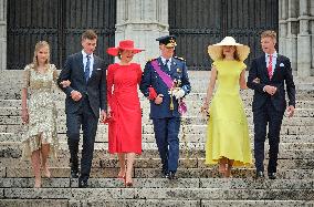 National Day Te Deum Mass - Brussels