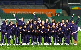 (SP)AUSTRALIA-PERTH-2023 FIFA WOMEN'S WORLD CUP-GROUP D-CHINA STADIUM FAMILIARISATION
