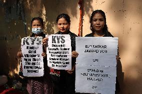 Protest Against The Silence Of Modi's BJP Government - New Delhi