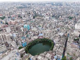 Aerial View Of Gol Talab In Dhaka