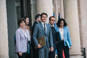 First Cabinet Meeting After Government’s Reshuffle - Paris