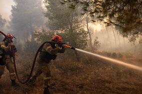 GREECE-ATHENS-WILDFIRES