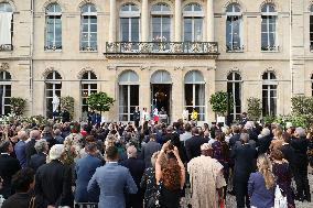 President Macron At 140th Anniversary Of Alliance Francaise - Paris