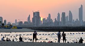 KUWAIT-HAWALLI GOVERNORATE-HEATWAVE-HOLIDAY