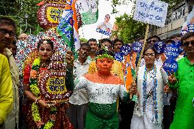 TMC Observes Martyrs' Day with Rally In Kolkata