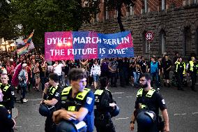 Dyke March in Berlin, Germany