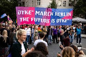 Dyke March in Berlin, Germany