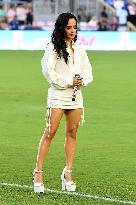 Lionel Messi Makes Debut For Inter Milan Cf Watched By A List Celebrities In The Crowd