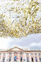 Seasonal Shading Systems In The Streets Of Toulouse