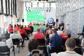 (SP)POLAND-WARSAW-CHENGDU UNIVERSIADE-TEAM POLAND-PRESS CONFERENCE