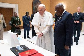 Pope Francis Receive President of Ghana - Vatican