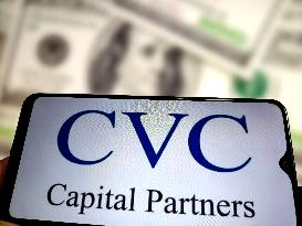 Photo Illustration European Private Equity Firm CVC Capital Partners