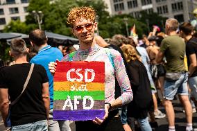 45th Christopher Street Day Demonstration in Berlin, Germany