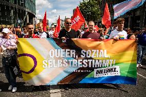 45th Christopher Street Day Demonstration in Berlin, Germany