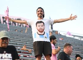 VIPs At Lionel Messi First Game In League’s Cup Match - Miami