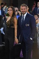 Beckham Family At Lionel Messi First Game In League’s Cup Match - Miami