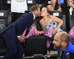 Beckham Family At Lionel Messi First Game In League’s Cup Match - Miami