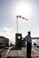 Visit Of The Patrol Vessel Auguste Benebig - New Caledonia