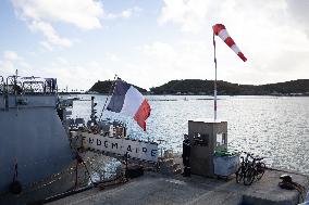 Visit Of The Patrol Vessel Auguste Benebig - New Caledonia