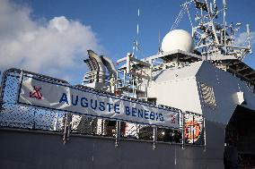 Visit Of The Patrol Vessel Auguste Benebig - New Caledonia