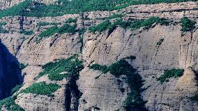 The Largest Single Rock in Asia Danxia Red Cliff