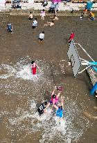 Water Basketball Game in Liuzhou, China