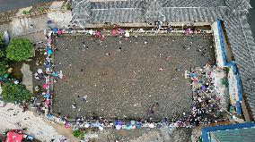 Water Basketball Game in Liuzhou, China