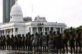 Protest In Colombo