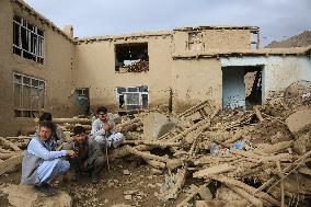 AFGHANISTAN-WARDAK-DISASTER-FLOOD-AFTERMATH