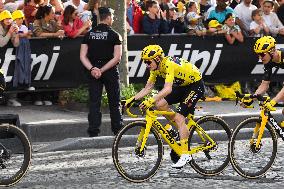 Jonas Vingegaard Wins Second Successive Tour De France - Paris