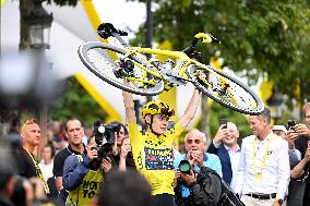 Jonas Vingegaard Wins Second Successive Tour De France - Paris