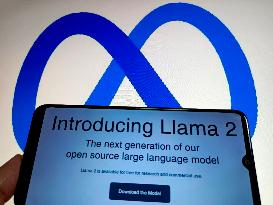 Illustration Llama 2 Open Source