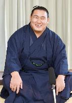 Sumo: Hoshoryu after maiden title