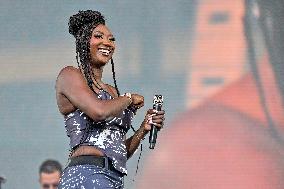 Aya Nakamura at Festival Les Vieilles Charrues in Carhaix - France