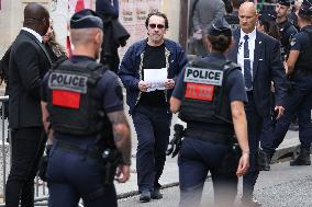 Jane Birkin Funeral - Paris