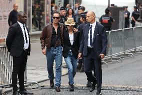 Jane Birkin Funeral - Paris