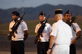 Macron on visit in New Caledonia